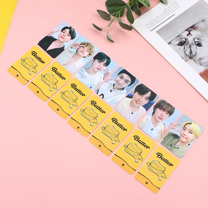 Cover Kartu KPOP BTS Album Mentega Untuk Koleksi