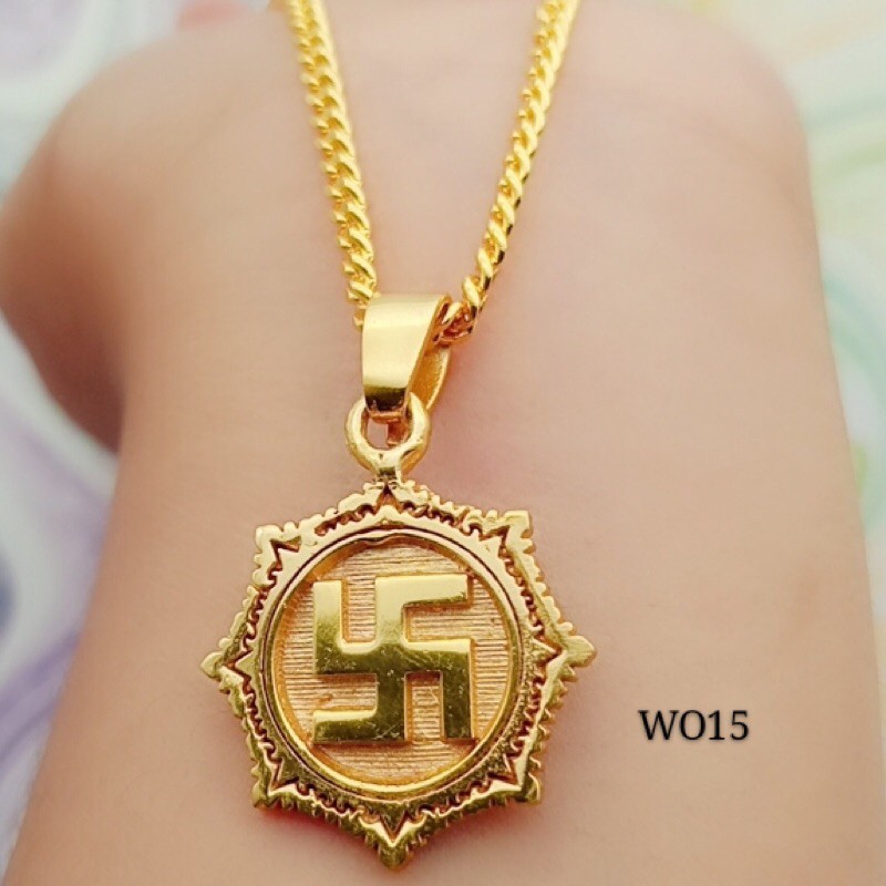 Kalung titanium swastika impor terbaru