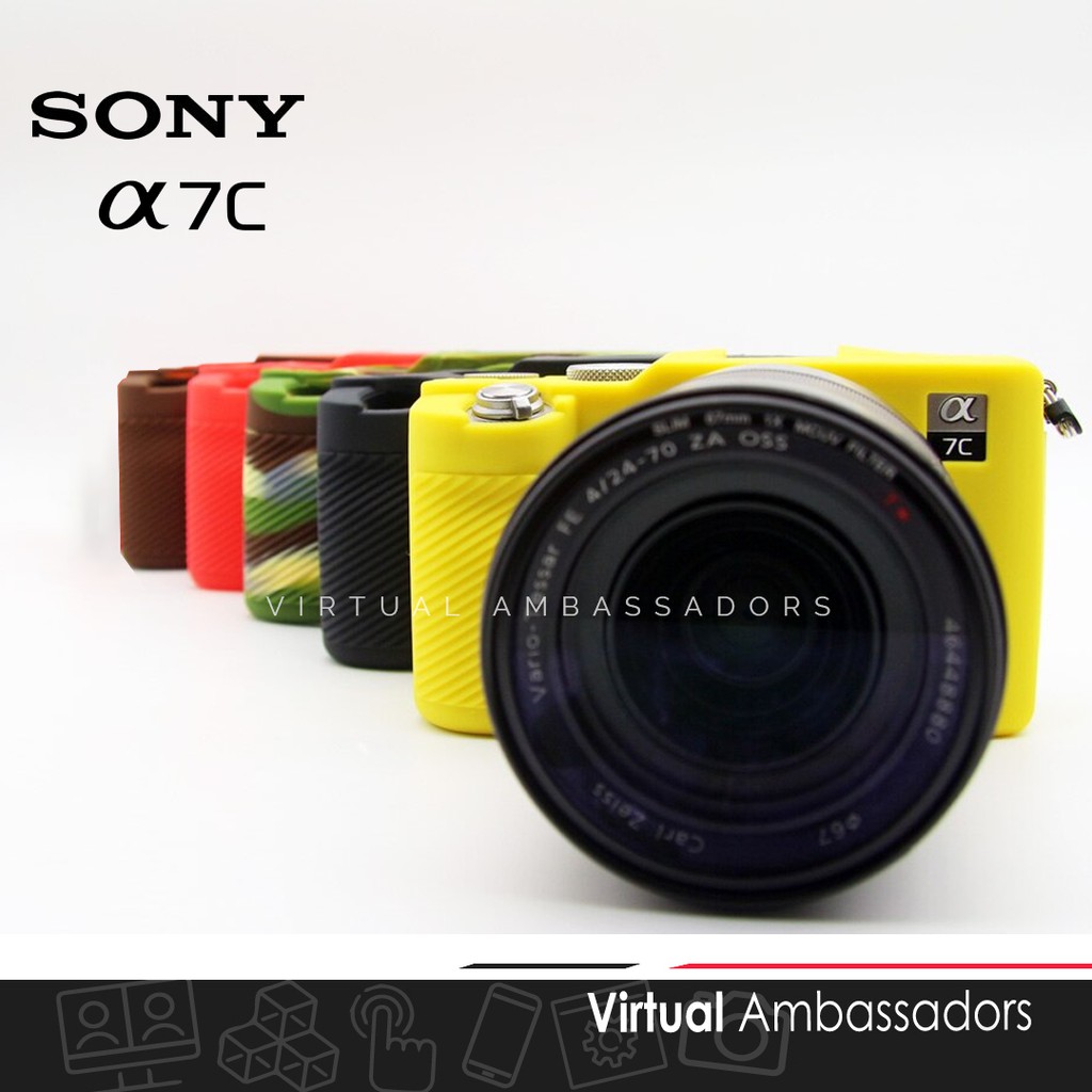 Silicone Case SONY A7C Karet Rubber Silikon Case