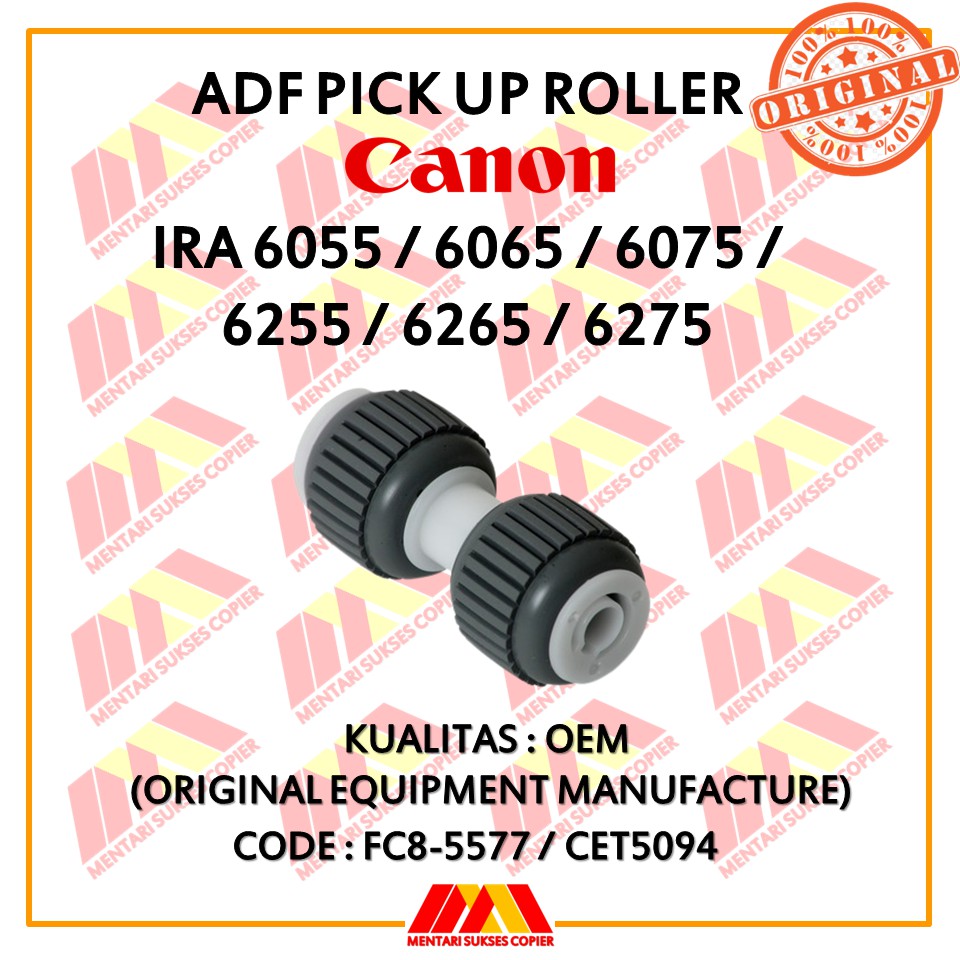 ADF PICK UP ROLL OEM - CANON IRA6055/6065/6075/6255/6265/6275