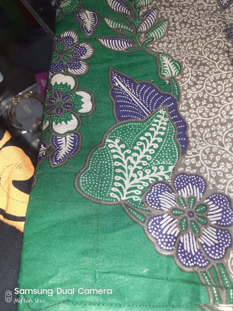 Merak Ijo Kemeja Batik Pria Lengan Panjang Premium Jumbo Furing Hem Baju Seragam Kantor Modern