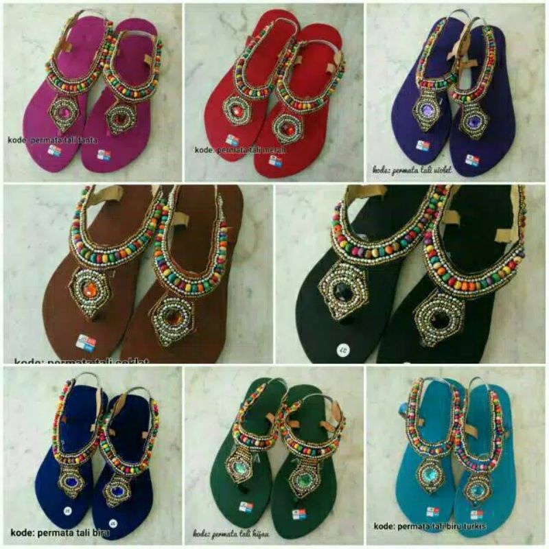 sendal pernik bali