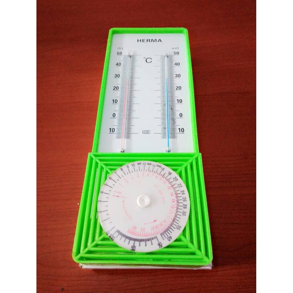 Termometer Bola Basah Dan Bola Kering Thermometer Wet And Dry Shopee Indonesia