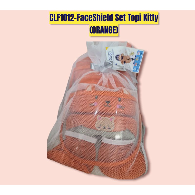 Clency Face Shield Topi Set STK