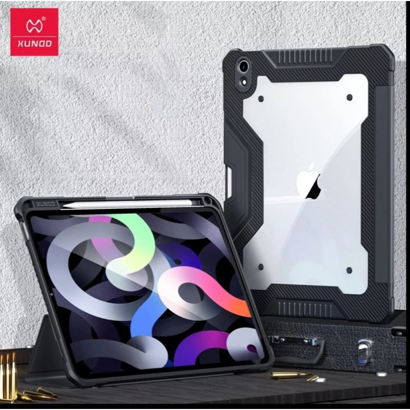 Xundd Smart Bumper Case iPad 8 2020 10.2&quot; /iPad 7 10.2 Smart Cover Transparan Belakang