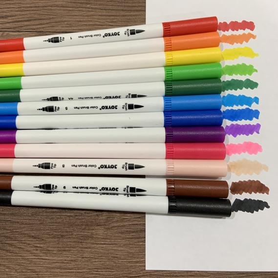 

➸ Joyko Brush Pen 12 Warna Brush + Pen CLP-06 SET
