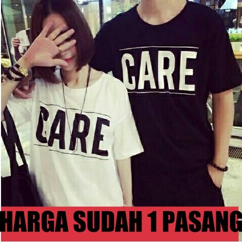 COUPLE-BAJU- KAOS COUPLE/KAOS PASANGAN/BAJU COUPLE/BAJU PASANGAN - SESUAI FOTO -BAJU-COUPLE.