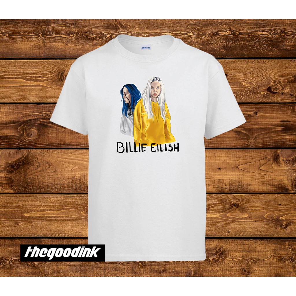 Kaos Billie Eilish - Animation - Original Gildan T-shirt