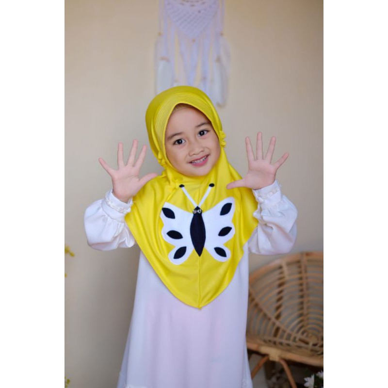 Kerudung anak DEVIA usia 3-6 th allsize