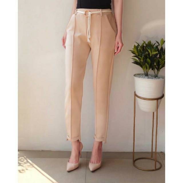 CELANA SCUBA WANITA/CELANA KANTOR WANITA CELANA BAHAN/SCUBA PANTS WANITA/FRONTLINE SCUBA PANTS