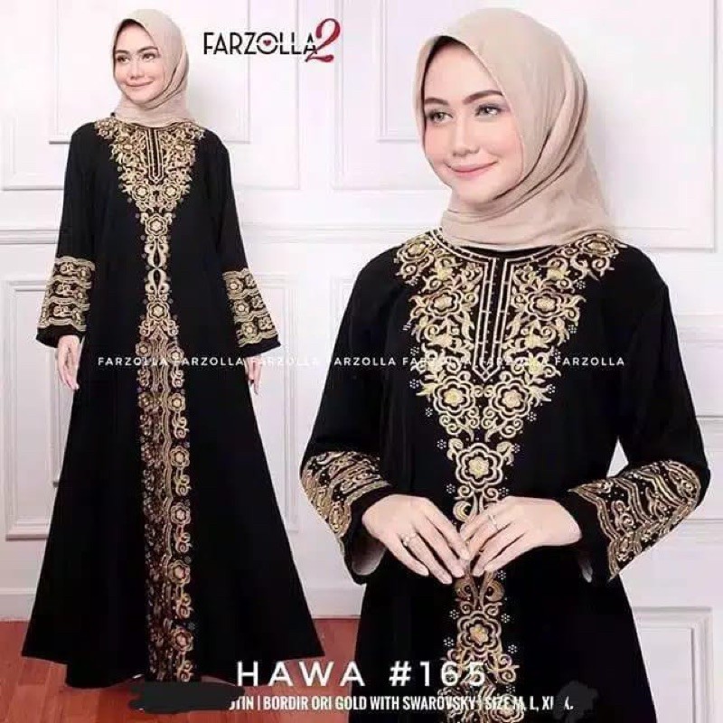 Abaya Bordir forzola Hitam Murah abaya turkey arab terlaris