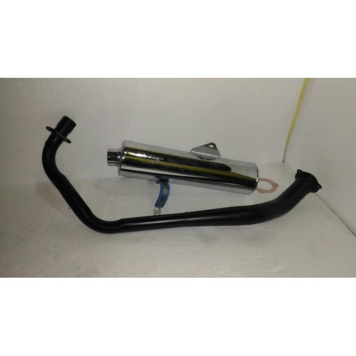 Knalpot FU ckd ori pnp all new cb150r dgn leher hitam