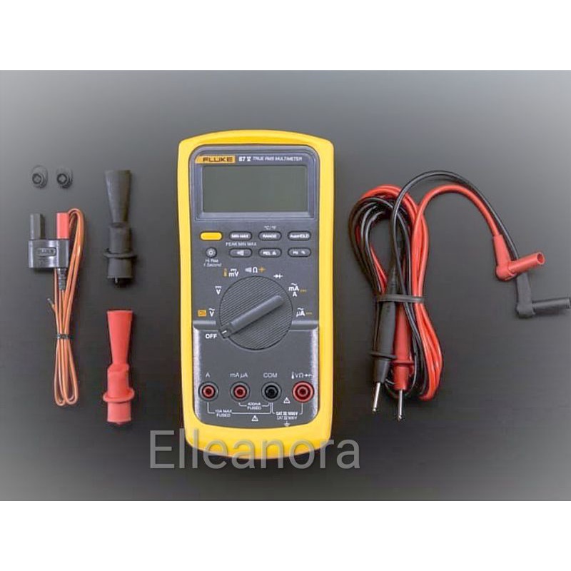 Industrial True RMS Multimeter with Temperature Fluke 87V Original