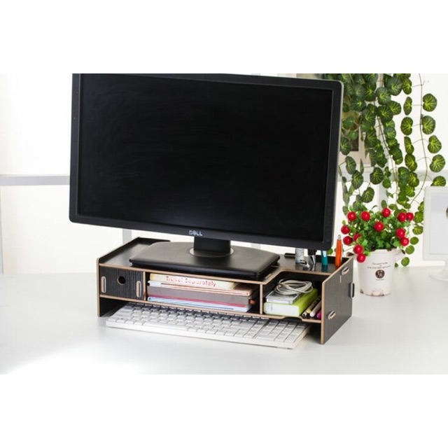 Desktop storage meja komputer