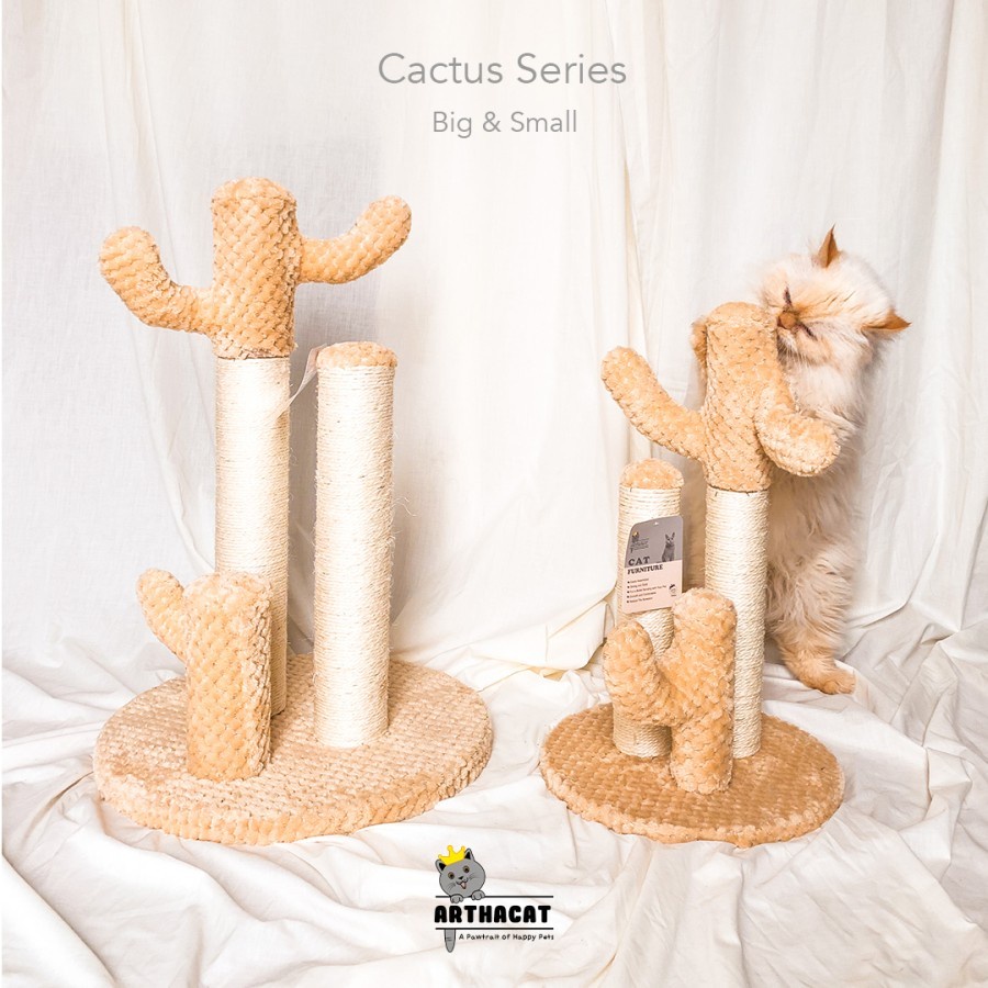 Cat Tree Cactus - Garukan Rumah Kucing Arthacat