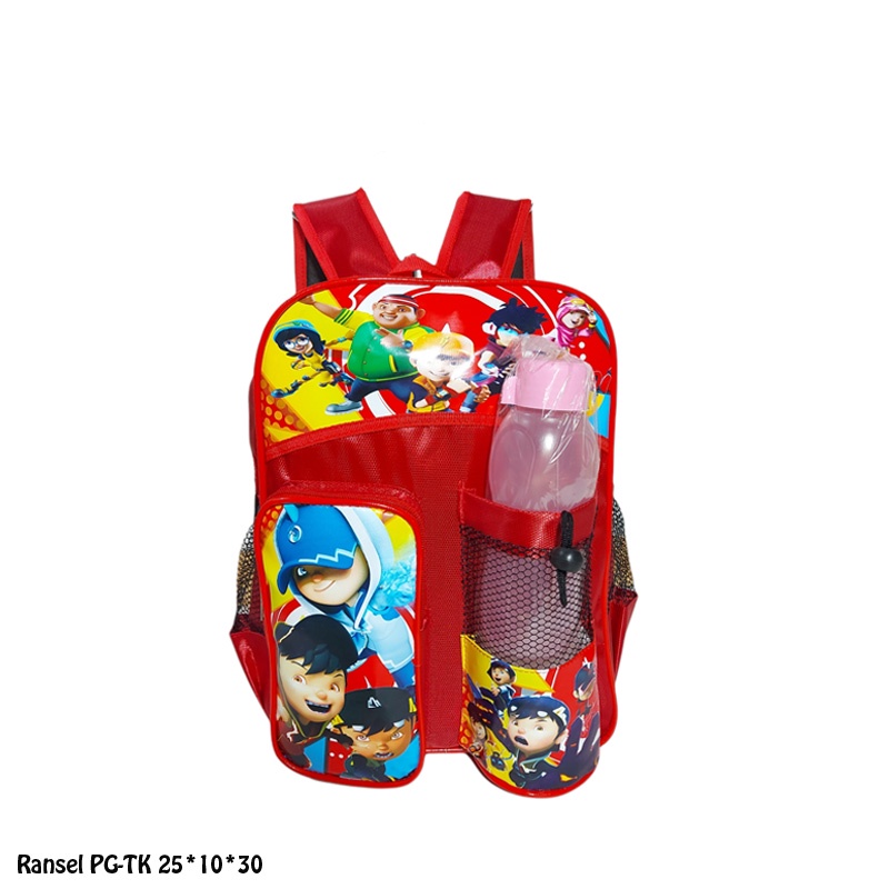 Tas TK Tas Ransel Sekolah Anak Laki Laki Karakter Boboiboy tas Sekolah