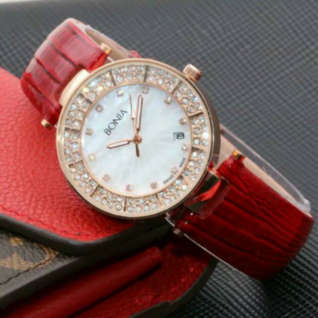 BONIA KW SUPER JAM TANGAN WANITA TGL ON