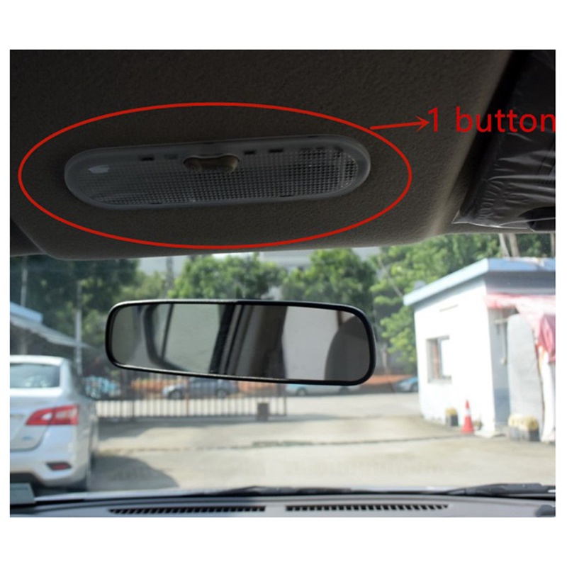 1-Botton Car Interior Dome Reading Light Ceiling Lamp for Nissan Qashqai Sunny Micra/March for Renault Dacia