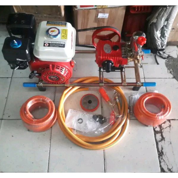 PAKET !! Cuci Motor Mobil Bensin SET NLG 5.5HP Sprayer Set