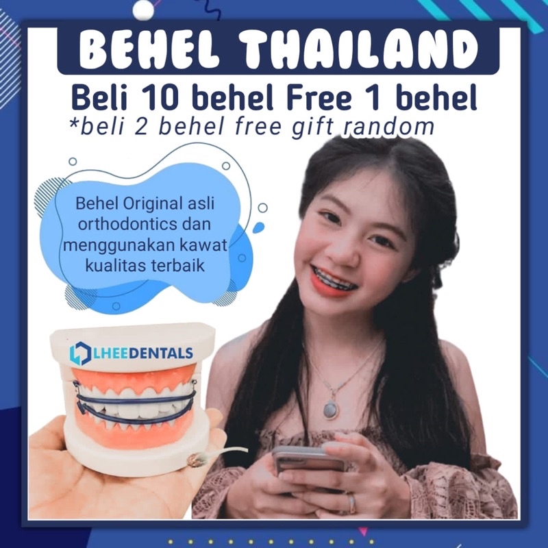 [BISA COD] Behel lepas pasang Thailand // Behel THAILAND