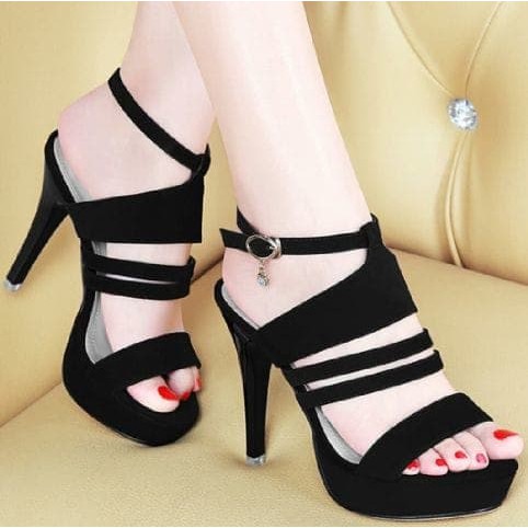 YH66 6248Fu Sepatu Hak Casual Murah Import Heels Wanita Nicholas Edison Heel Fenella
