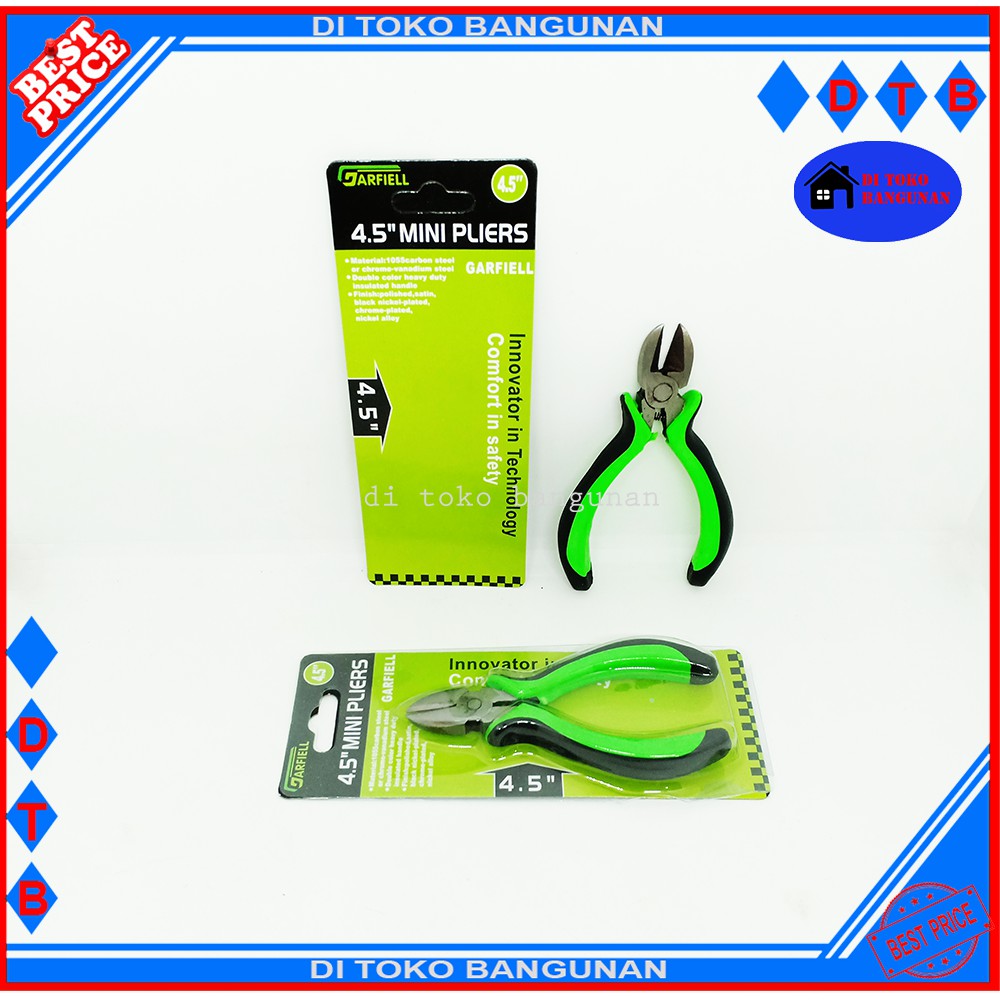 Tang Potong Mini Garfiell 4.5&quot; Inch