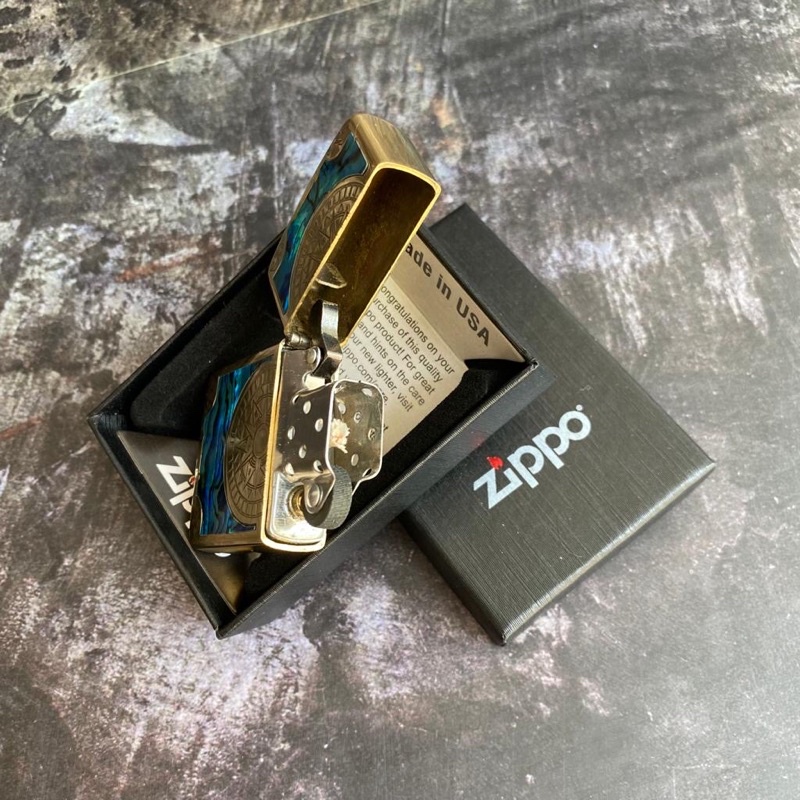 COD- Korek Api Zippo Premium Model Compass Korek Unik Rolisstore