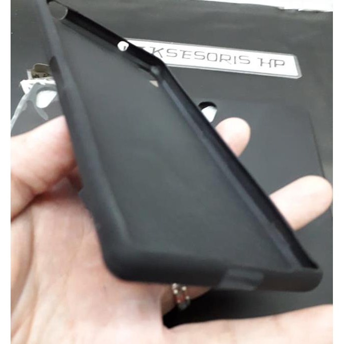 Slim Black Mate Sony Xperia Z2 Docomo Z2 BIG 5.2in SoftCase Anti Glare
