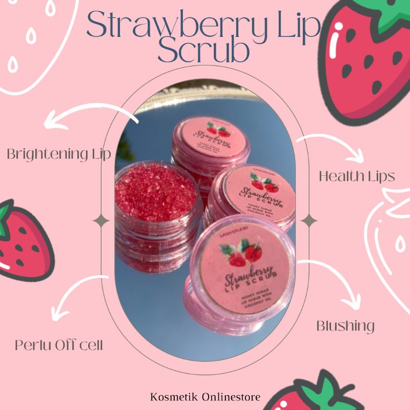 STRAWBERRY LIP SCRUB