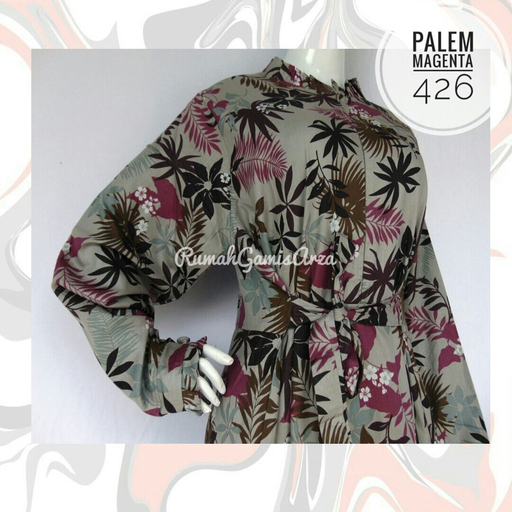 GAMIS KATUN JEPANG ORI,KIKY By raZANIA, PALM Serries