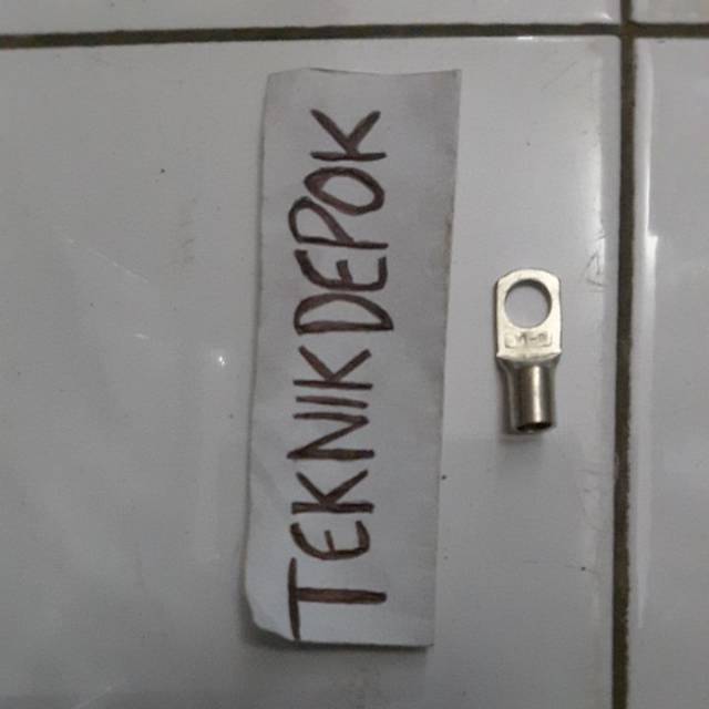 Skun lonjong 16 mm penjepit kabel listrik ukuran skun aliran listrik