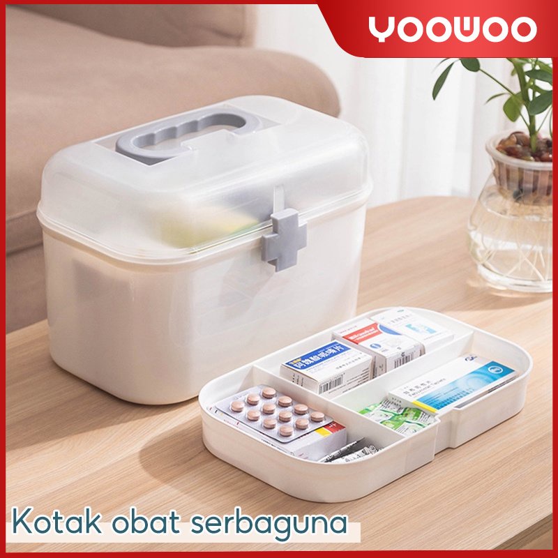 Kotak Obat / Penyimpanan Serbaguna / Medicine box / Storage Box Serbaguna