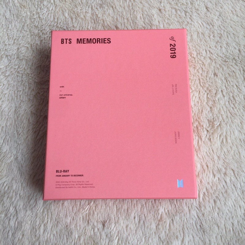 [READY STOCK] SHARING BTS MEMORIES 2019 BLURAY