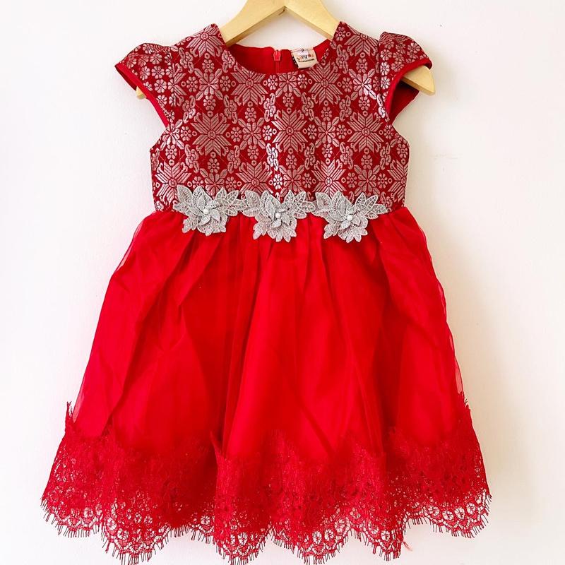 Dress Pesta Kondangan Ulang Tahun Mewah Lucu Bayi Anak Perempuan Cewek Terlaris Kode K  Babeebabyshop