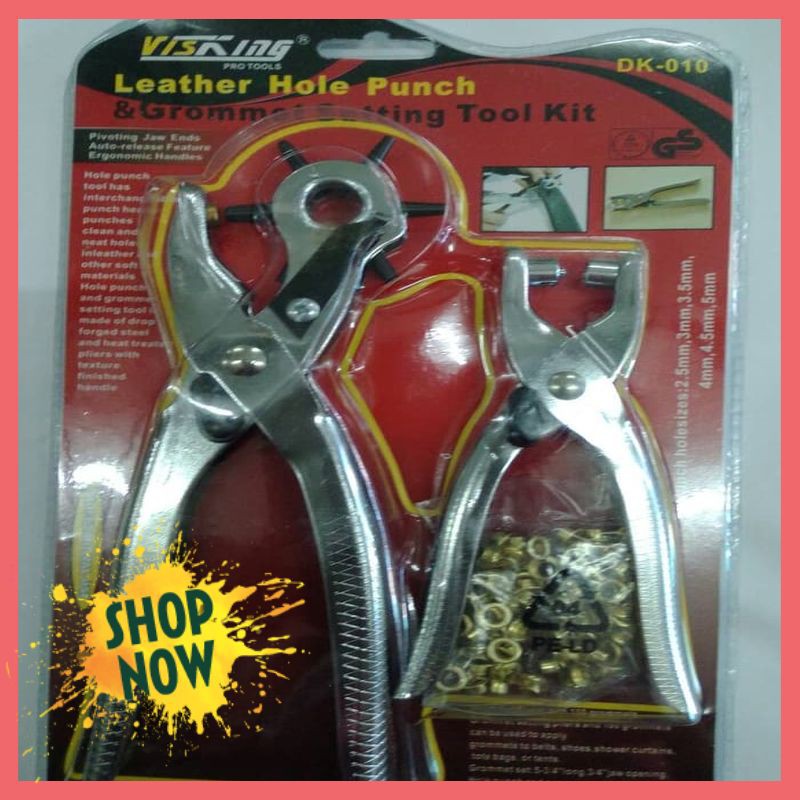 

DISKON Pembolong Sabuk 2 Pcs Visking