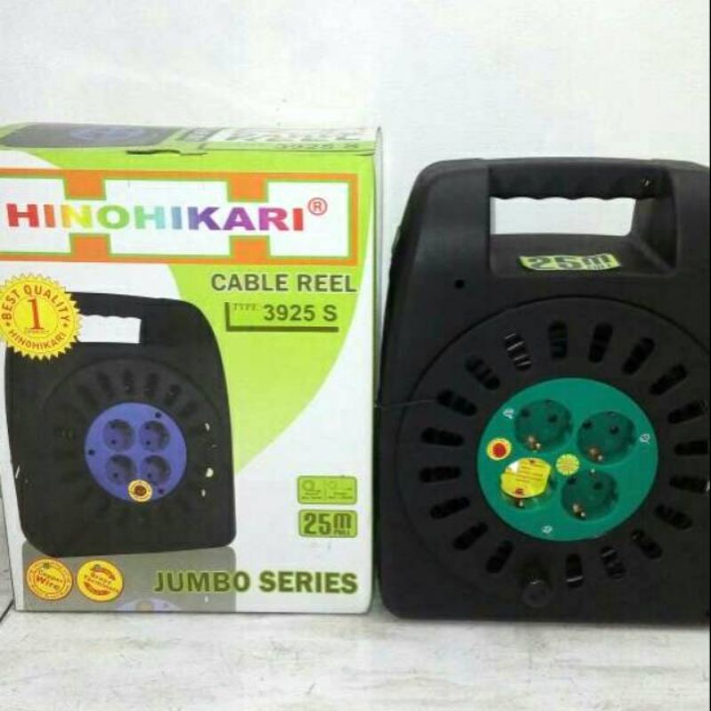 Hinohikari 3925 S -  Roll Kabel Jumbo 25 m Full / Cable Reel SNI