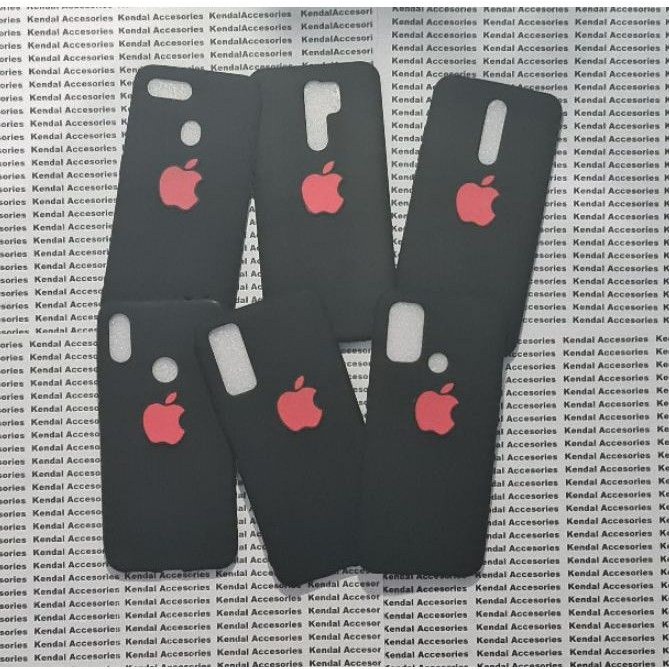 case Vivo y20 Vivo y20s vivo y20i black matte motif silikon soft case softcase