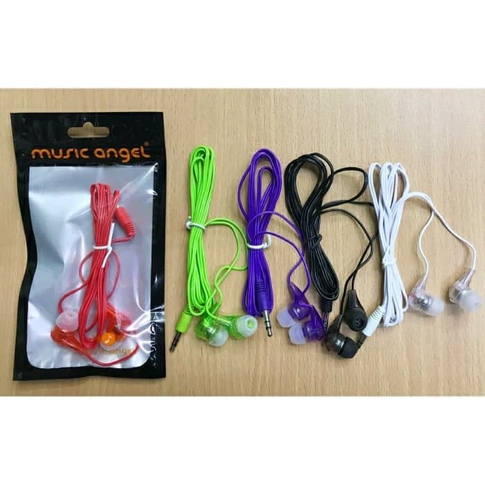 Headset Music Angel Handsfree Music Angel Headphone MP3 Music Big Bass Earphone