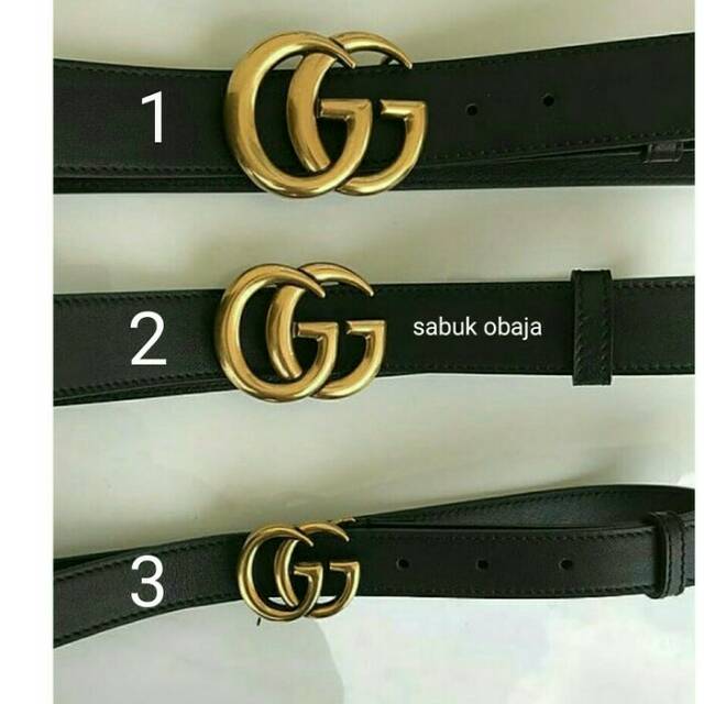 GESPER GUCCI IKAT PINGGANG SABUK