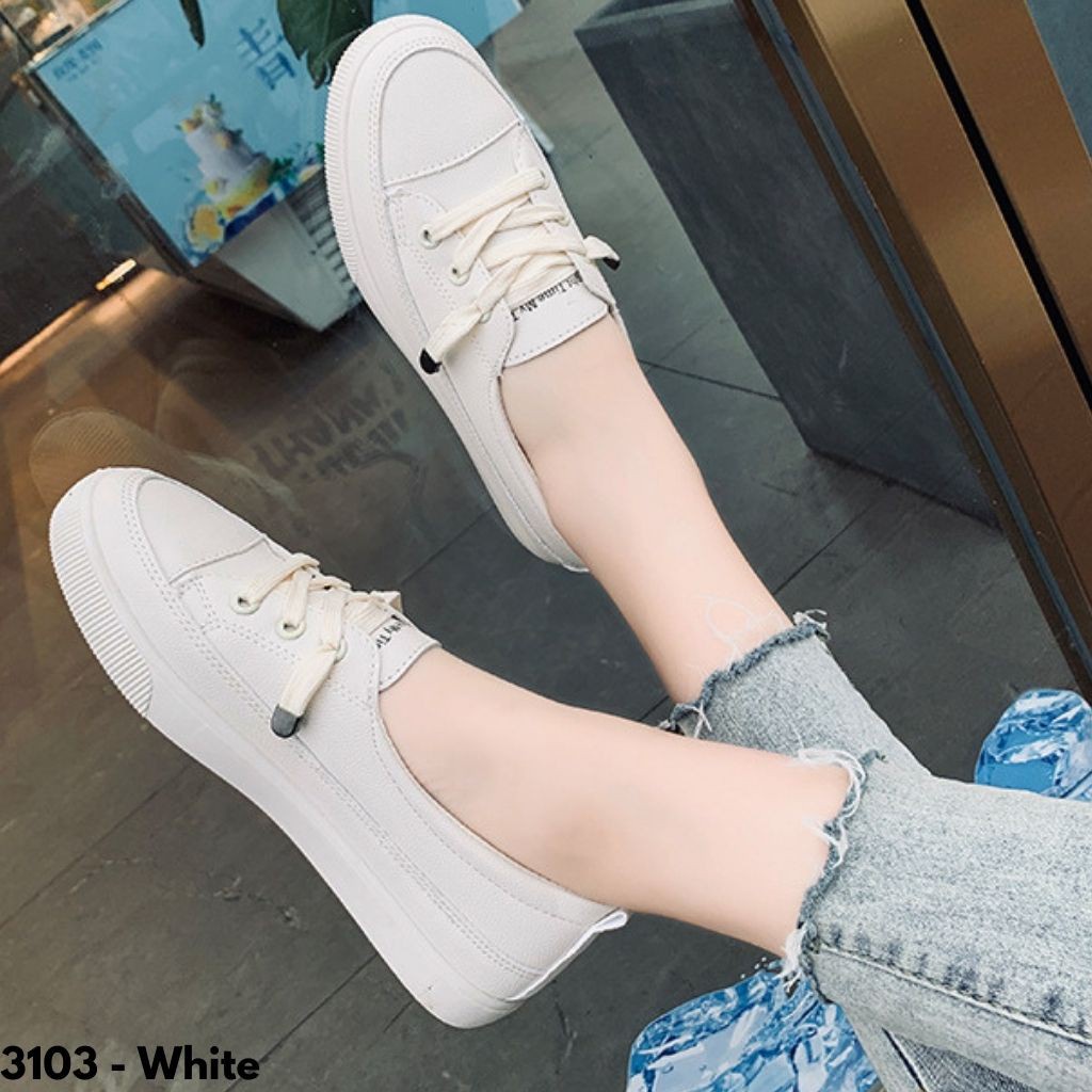 Gypsy - Modist Sepatu Sneakers Kanvas Wanita Dewasa Import Sole Karet Slop Seoatu Snakers Hitam Cewek Remaja Canvas Snekers X3103