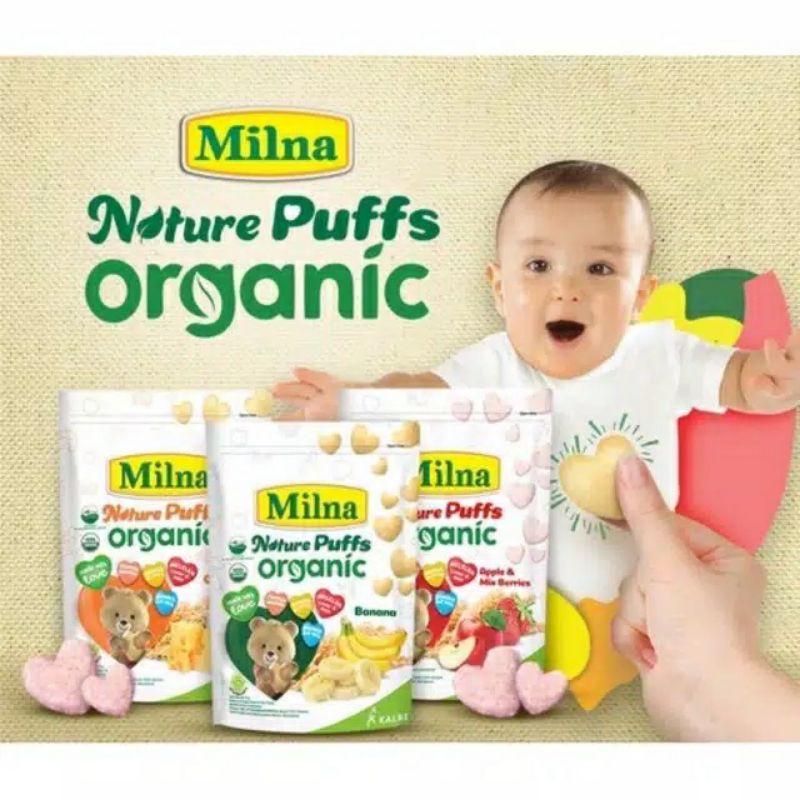 MILNA NATURE PUFF MILNA ORGANIC PUFF 15 G