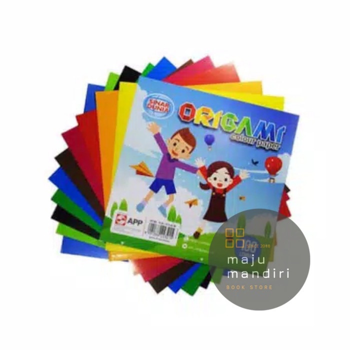 

Senikertas- Ukuran Besar - Kertas Origami Sidu 16 X 16 Cm -Kertas-Seni.