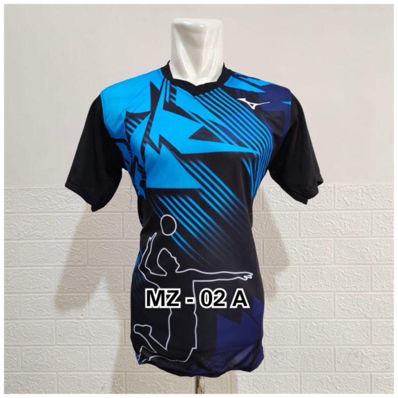 Jersey olahraga kostim voli atasan dewasa