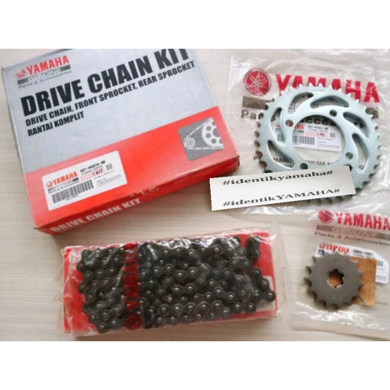 Gear rantai set drive chain kit ori rx king gear set rx king original gir set rx king gear rx king g