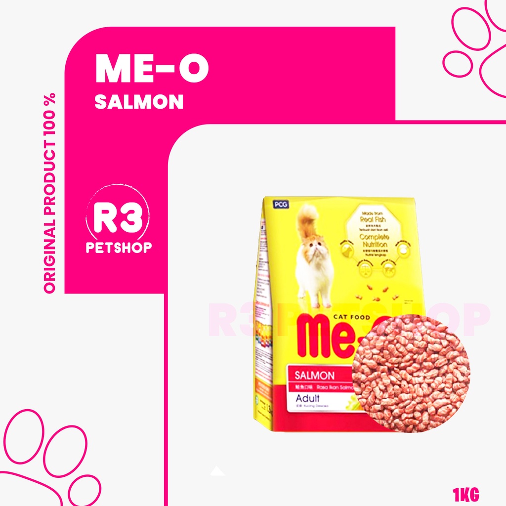 Makanan Kucing kering premium murah MEO 1kg ALL VARIAN