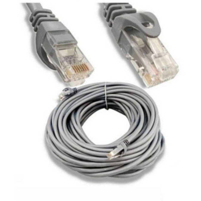 KABEL LAN 50M CAT 6 RG 45 NYK { Kakel jaringan siap pake}