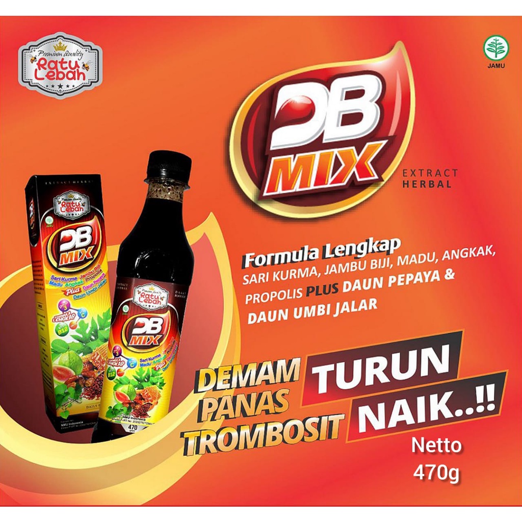 DB MIX RATU LEBAH MADU UNTUK DBD, TIPES