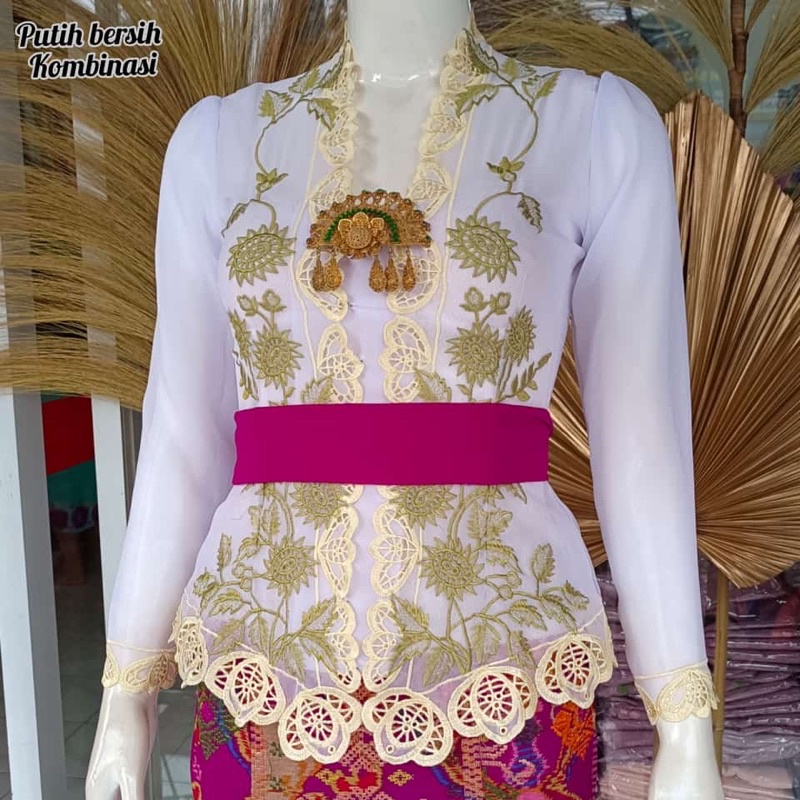 Kebaya jadi bordir matahari super cantik  JARITAN PRIBADI  BEST SELLER