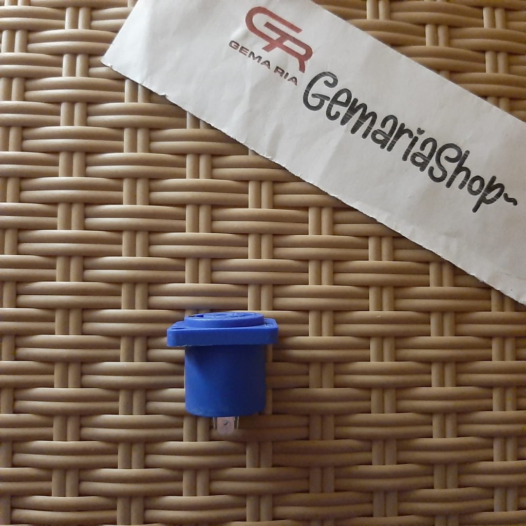 SOKET SPEAKON 4P STX BIRU