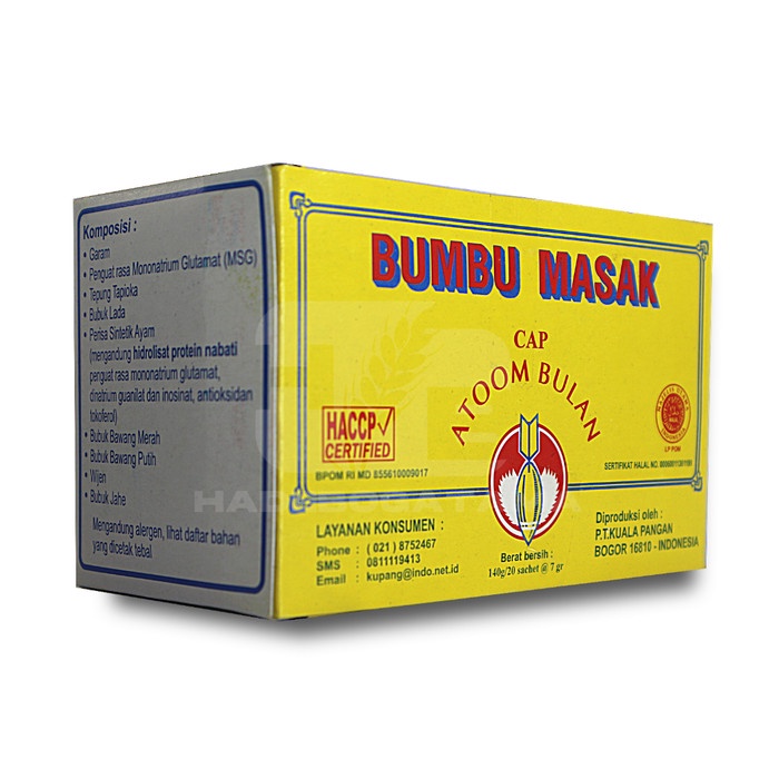 

vs2011bd Bumbu Atoom Bulan 140 Gr Fsfs201